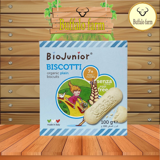 Chia sẻ bánh ăn dặm hữu cơ cho bé vị truyền thống bio junior 100g từ 7 - ảnh sản phẩm 1