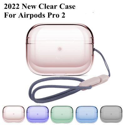 Transparent Cover Airpods 2 Soft Shockproof Designed for Pro2 2022 Earbuds