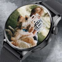 2023 Smart Watch ผู้ชายผู้หญิง Bluetooth Answer Call Sport Tracker Watch การชาร์จแบบไร้สาย NFC Smartwatch สําหรับ Android IOS PK GT3 Pro