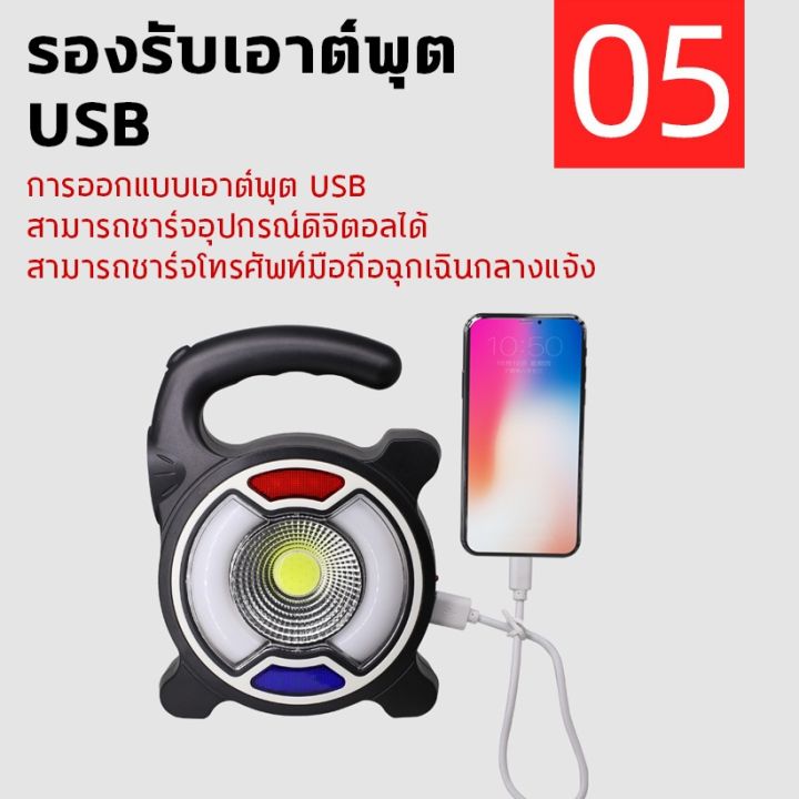 ส่งจากไทย-ไฟฉาย-ไฟฉายแบบชาร์จ-ไฟฉาย-led-ชาร์จได้-ไฟฉายสว่างมากๆ-ไฟฉายเดินป่า-ไฟledแบบพกพา-ไฟฉาย-led-ไฟฉายสปอตไลท์