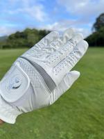 J.LINDEBERG Titleist FootJoy Korean ☂ อินโดนีเซียนำเข้าถุงมือกอล์ฟสีเขียวถุงมือหนังแกะถุงมือกอล์ฟหนังเต็มถุงมือมืออาชีพ