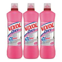 [ส่งฟรี!!!] วิกซอล ออกซี่ น้ำยาล้างห้องน้ำ กลิ่นฟลอรัล เฟรช 700 มล. x 3 ขวดVixol Toilet Cleaner Oxy Floral Fresh 700 ml x 3