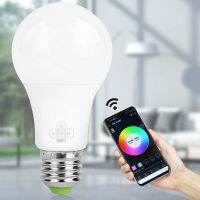 โคมไฟอัตโนมัติ Led อัจฉริยะ85-265V Google ทำงาน E27 Alexa Bulb7W บ้านหลอดไฟ RGB อุปกรณ์ตกแต่ง