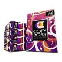 ก๊อปปี้ บอส กระดาษถ่ายเอกสาร A4 80 แกรม 500 แผ่น x 5 รีม - COPY BOSS Copy Paper A4 80 Gsm. 500 Sheets x 5 Reams