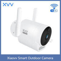 ทุกรุ่น Xiaovv สมาร์ทกล้องกลางแจ้ง IP65 B10กันน้ำมุมกว้าง2K HD ระบบรักษาความปลอดภัยอัจฉริยะสำหรับบ้านไร้สายมองเห็นกลางคืน Wi-Fi