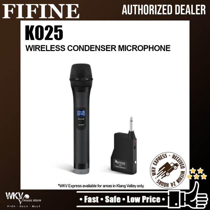 FIFINE K025 Wireless Microphone, Vocal Microphone, Fifine Handheld