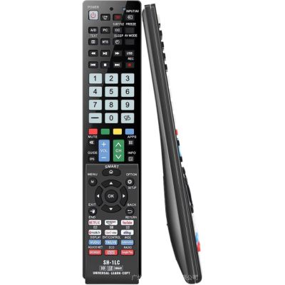 Gvirtue Universal Remote Control Replacement สำหรับ Sharp-Smart--Remote All Sharp AQUOS LED LCD HD 3D 4K UHD Smart พร้อม Backlit, Netflix, You Tube, , Sling, Vudu,