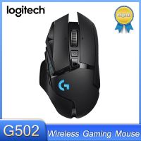 ฮีโร่ G502ความเร็วแสง Logitech ใหม่เมาส์ตั้งโปรแกรมได้ไวเลส2.4กิกะเฮิร์ตซ์แบบปรับเมาส์สำหรับเล่นเกมส์ได้สำหรับนักเล่นเกมเมาส์