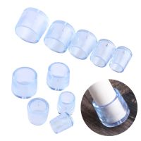 ▫ 4pcs/set Furniture Table Chair Leg Caps Feet Pads Floor Protectors Round Bottom Silicone Non-Slip Cups Covers