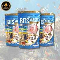 อาหารปลาสวยงาม BITS VARIETY GROWTH&amp;COLOR FORMULA 60 g. สูตร เร่งโต และเร่งสี