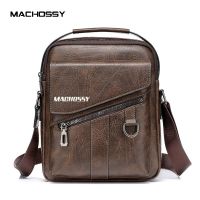 Luxury Brand Men Crossbody Messenger Bags Business Casual Handbag Male Spliter Leather Shoulder Bag Large Capacity for Mens