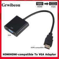 【YF】 1080P HDMI-compatible To VGA Adapter Converter Cable Male Famale Digital Analog for Tablet laptop PC TV