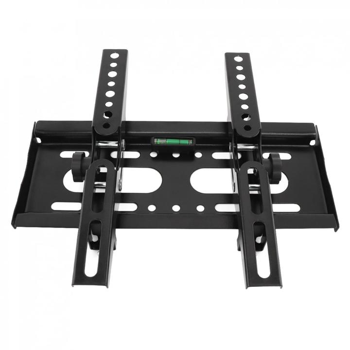 universal-25kg-adjustable-tv-wall-mount-bracket-flat-panel-tv-frame-support-15degrees-tilt-with-level-14-42inch-lcd-led-monitor