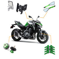 Universal รถจักรยานยนต์กระจก CNC ด้านข้างสำหรับ Kawasaki Z900 Z1000 Z800 Z750 Z650 Z250 Z125