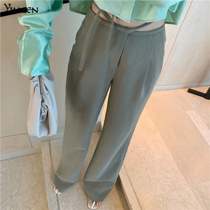 yiallen-cyber-y2k-high-waist-bandage-women-pants-baggy-elegance-harajuku-straight-trousers-2021summer-fashion-streetwear-outfits