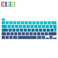 HRH Spanish Gradient Color Silicone Keyboard Skin Cover For MacBook New Pro 16 2019 A2141 M1M2 Chip A2338/A2251/A2289 2020 2022 Keyboard Accessories