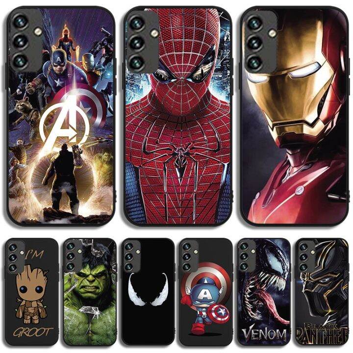 รูปแบบใหม่-สำหรับ-samsung-galaxy-a34-a54-a14-5g-a-14-34-54เคส-marvel-avengers-สำหรับ-samsung-galaxy-a54-galaxya34-galaxya14เคสมือถือฝาครอบเคสตุ้งติ้งโทรศัพท์