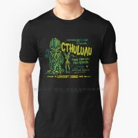 Cthuluau T Shirt Cotton 6Xl Luau Cthulhu Kthulhu Rlyeh Tiki Vintage Retro Monster Original Funny Parody Heartjack