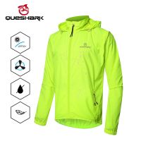 【LZ】☒✈™  Queshark homens à prova de vento à prova d água reflexivo ciclismo jaqueta mtb bicicleta de manga comprida blusão colete sem mangas casaco de bicicleta jersey