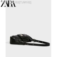 Zara○ ผู้หญิงมีดีไซน์กระเป๋าแบบหนีบแขน2023ฤดูร้อนความรู้สึกอาวุโสน้ำขึ้นน้ำลงใหม่ Cool Sweet Spice Zara○