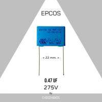 คาปาซิเตอร์ 0.47uF 275V 474K 474PF 470NF EPCOS *ส่งจากไทย