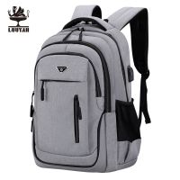 Large Capacity Backpack Men Laptop Backpacks 15.6 Oxford Black Solid High School Bags Teen College Boy Gril Student Backpack