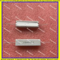 ✢ 10Pcs 15W60RJ 15W60ΩJ RX27 Horizontal cement resistor 15W 60 ohm 60RJ 15W60ohm Ceramic Resistance precision 5 Power resistance