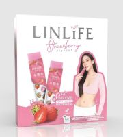 Linlifeเจลลี่โปรตีนทดแทนมื้ออาหาร รสสตรอเบอร์รี่ (1 กล่อง 10 ซอง) พร้อมส่ง