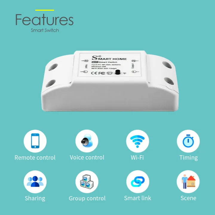 unitbomb-smart-switch-wifi-wireless-ระบบควบคุมไฟฟ้าภายในบ้าน-diy-สั่งงานเปิด-ปิด-ตั้งเวลา-สั่งผ่านมือถือ-ผ่านwi-fi-2-4-ghz-อุปกรณ์-iot-ทำงานร่วมกับ-google-home-alexa