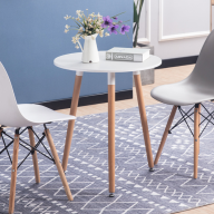 Ghế nhựa Eames chân gỗ đan bền đẹp nhiều màu sắc thời trang- Ghế ăn phong cách đơn giản hiện đại thumbnail