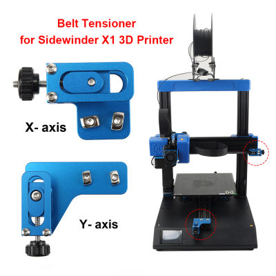Upgrade Metal X-Axis Y-Axis Synchronous Belt Stretch Straighten Tensioner for Sidewinder X1 3D Printer Parts Accessories