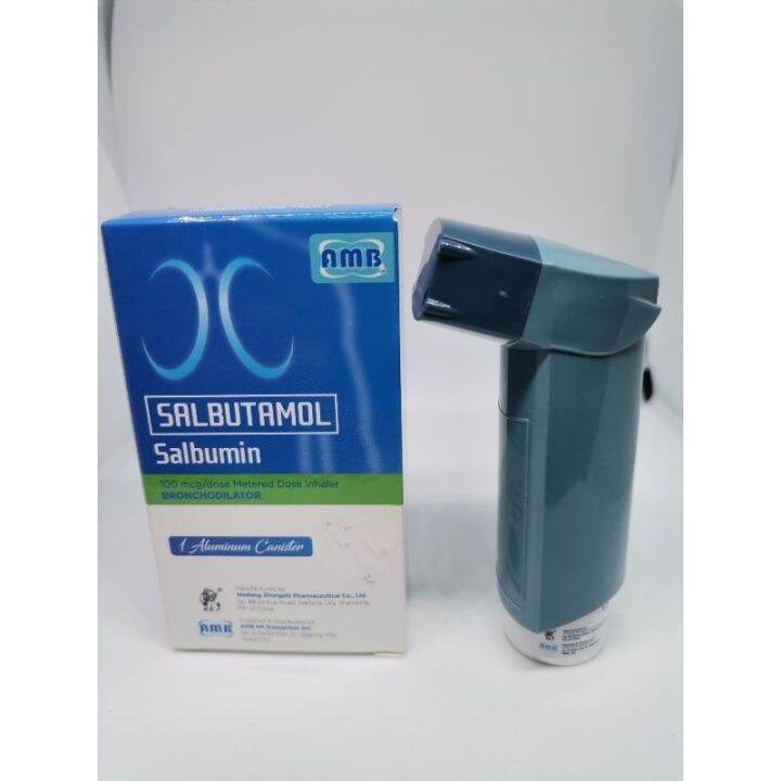salbu metered dose inhaler spray for asthma Lazada PH