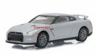 GreenLight 1:64 Nissan GT-R (R35) Silvery Alloy toy cars Metal Diecast Model Vehicles For Children Boys gift hot
