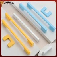 UMMEAX ฮาร์ดแวร์ประตูตู้เสื้อผ้าโลหะผสมสังกะสีที่ทันสมัยสำหรับห้องเด็กลูกบิดลิ้นชักที่จับเฟอร์นิเจอร์ตู้ที่จับประตู