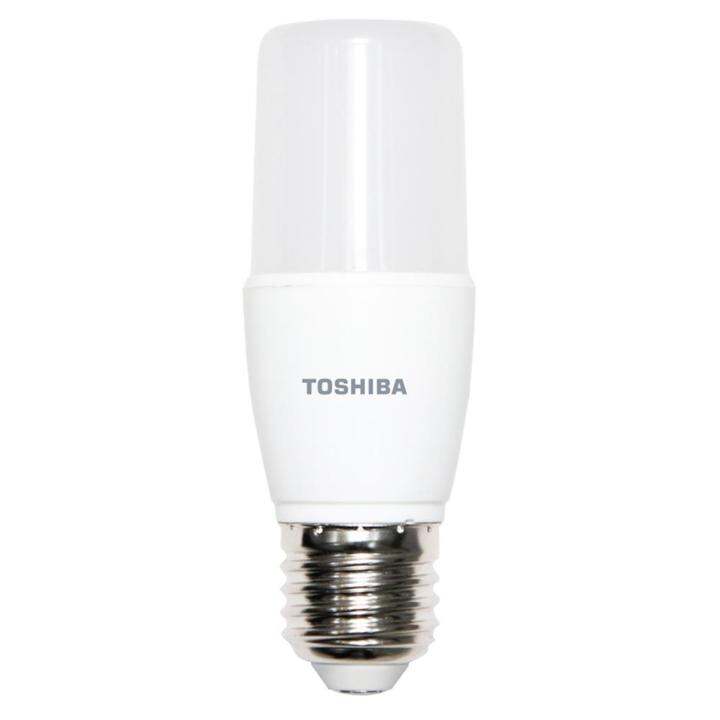 หลอด-led-stick-toshiba-t7-e27-5w-สีเหลืองขาว-ส่งเร็วส่งไว-มีเก็บเงินปลายทาง