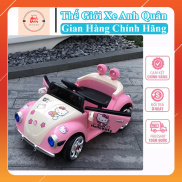 Ô tô điện trẻ em Hello Kitty dễ thương cho bé gái