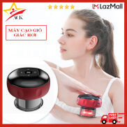Máy giác hơi massage chân không pin sạc điều chỉnh 12 cấp độ hút xả tự