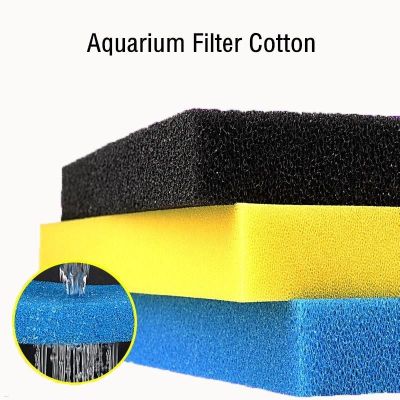 Aquarium Filter Bio Sponge Fish Tank Pond Foam Sponge Filter Media Cotton for Saltwater Nano Tanks Terrariums