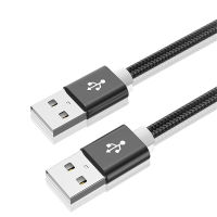 สายต่อสาย USB สำหรับกล้องเว็บแคมตัวผู้ไปยังตัวผู้สายอุปกรณ์เสริม USB ต่อได้ตัวขยาย USB ฮาร์ดดิสก์ USB ต่อ USB ทนทาน CYI47