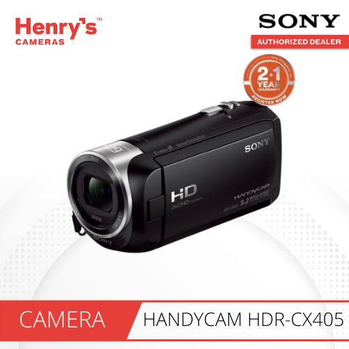 SONY HANDYCAM HDRCX405 / CX405 1080P 9.2MP CAMERA VIDEO CAMERA HENRY