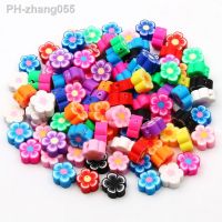 20/50/100pcs Mixed Flower Polymer Clay Beads Handmade Flower Beads For Jewelry Making DIY Bracelet Necklace Crafts Accessories