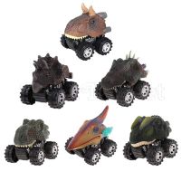 ◙❀ Creative Dinosaur Pull Back Cars Toys / Big Tire Wheel Cars Toys / Kids Racing Cars Toys / Perfect Boys Gifts