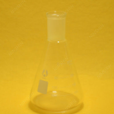 hot-sale-bkd8umn-เครื่องแก้วร่วมบีเกอร์ทรงกรวย500มล-24-40ขวดทดลองพลาสติก