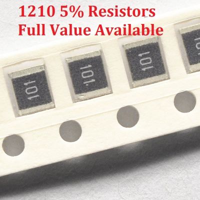 100PCS/lot SMD Chip Resistor 1210 16R/18R/20R/22R/24R/ 5 Resistance 16/18/20/22/24/Ohm Resistors K Free Shipping