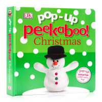 Pop up Peekaboo! Christmas English original picture book theme picture book childrens English Enlightenment picture book