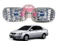 ไฟเลี้ยว ไฟเลี้ยวข้าง ไฟแก้ม เพชร CLEAR CRYSTAL SIDE LIGHT TOYOTA COROLLA ALTIS โตโยต้า โคโรลล่า อัลติส ปี 01-07