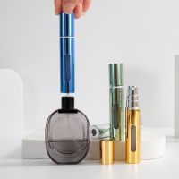 【YP】 8/10ml Bottom Fill Perfume Dispenser Bottle Push Press Convenient  Hotel Spray Makeup