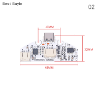 ?Best Buyle 1pcs Type-C โคมไฟตั้งโต๊ะแผงวงจร USB ชาร์จไฟ LED TOUCH โคมไฟกลางคืนขนาดเล็ก