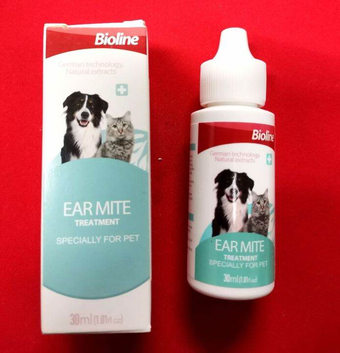 Bioline Ear Mite Treatment for Dogs & Cats (Pets) Lazada PH