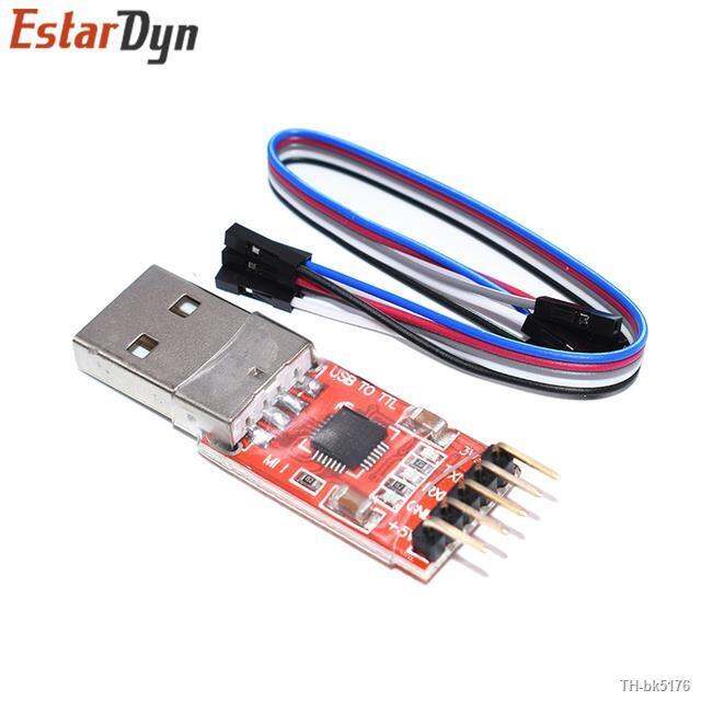 cp2102-usb-2-0-to-uart-ttl-5pin-connector-module-serial-converter-stc-replace-ft232-ch340-pl2303-aluminum-shell-cp2102-usb-2-0